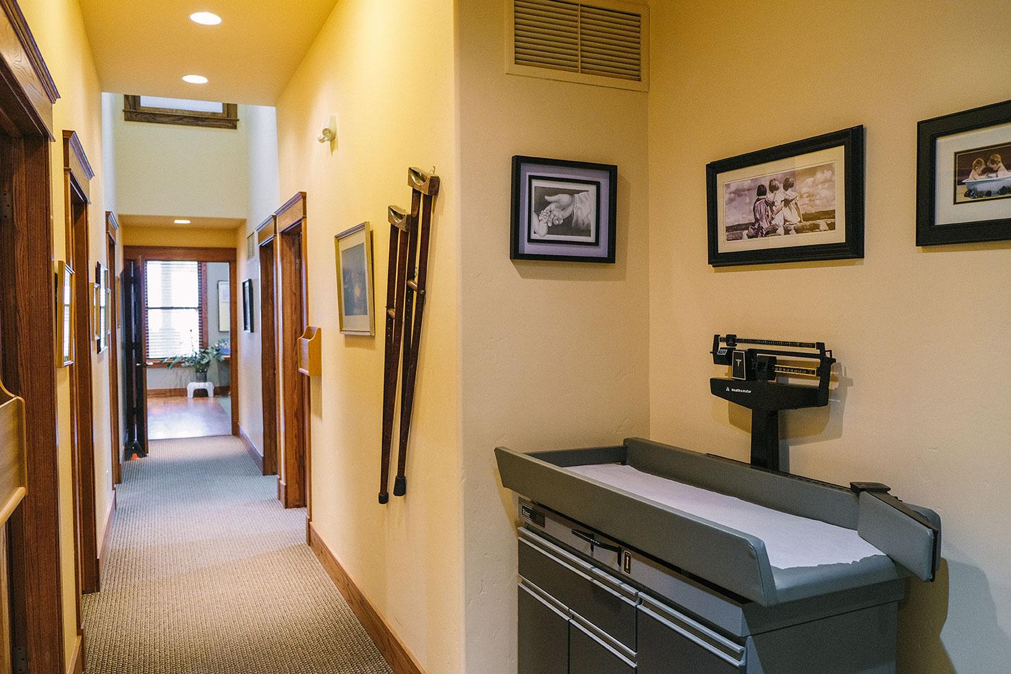 trailhead clinics montrose hallway
